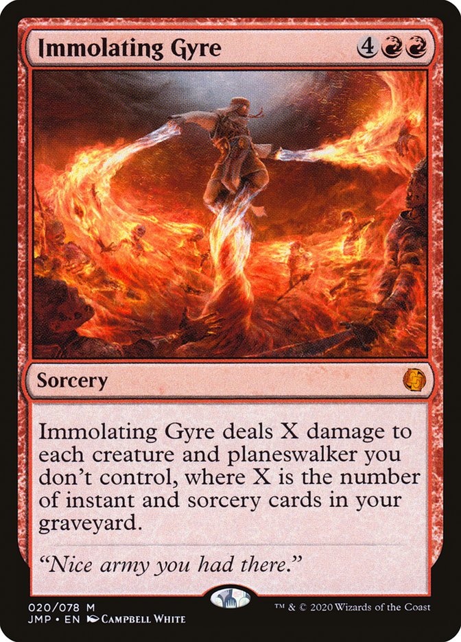 Immolating Gyre 20 (Jumpstart)  | Good Games Modbury