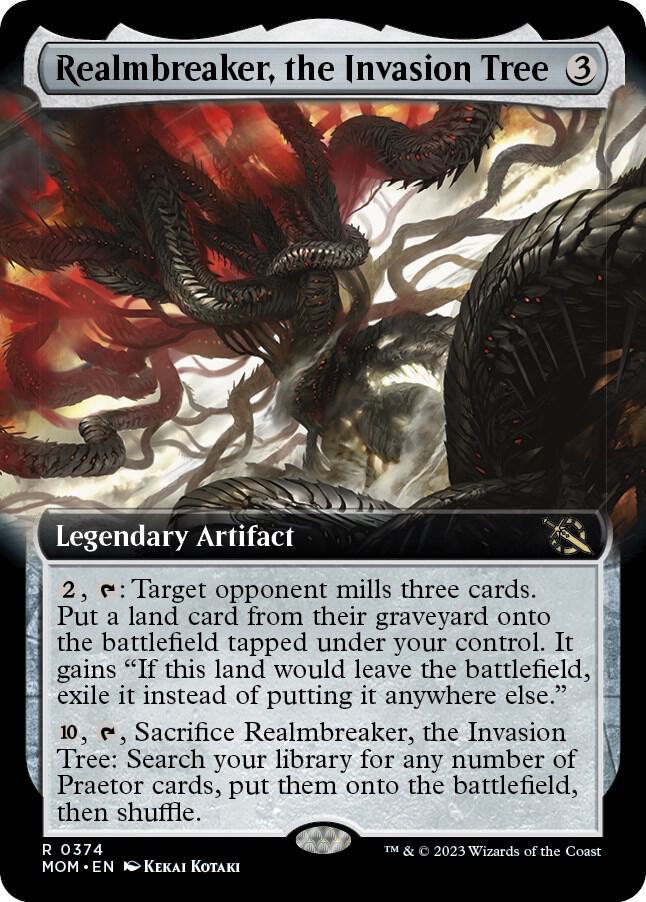 Realmbreaker, the Invasion Tree 374/291 (March of the Machine)  - Extended Art | Good Games Modbury