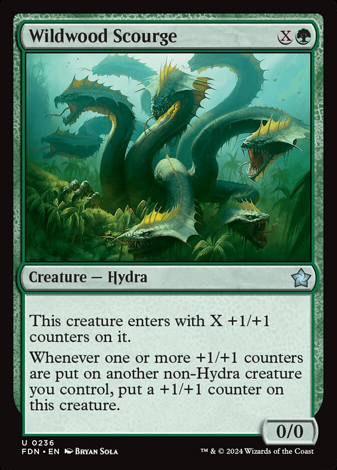 Wildwood Scourge 236/291 (Foundations)  - Foil | Good Games Modbury