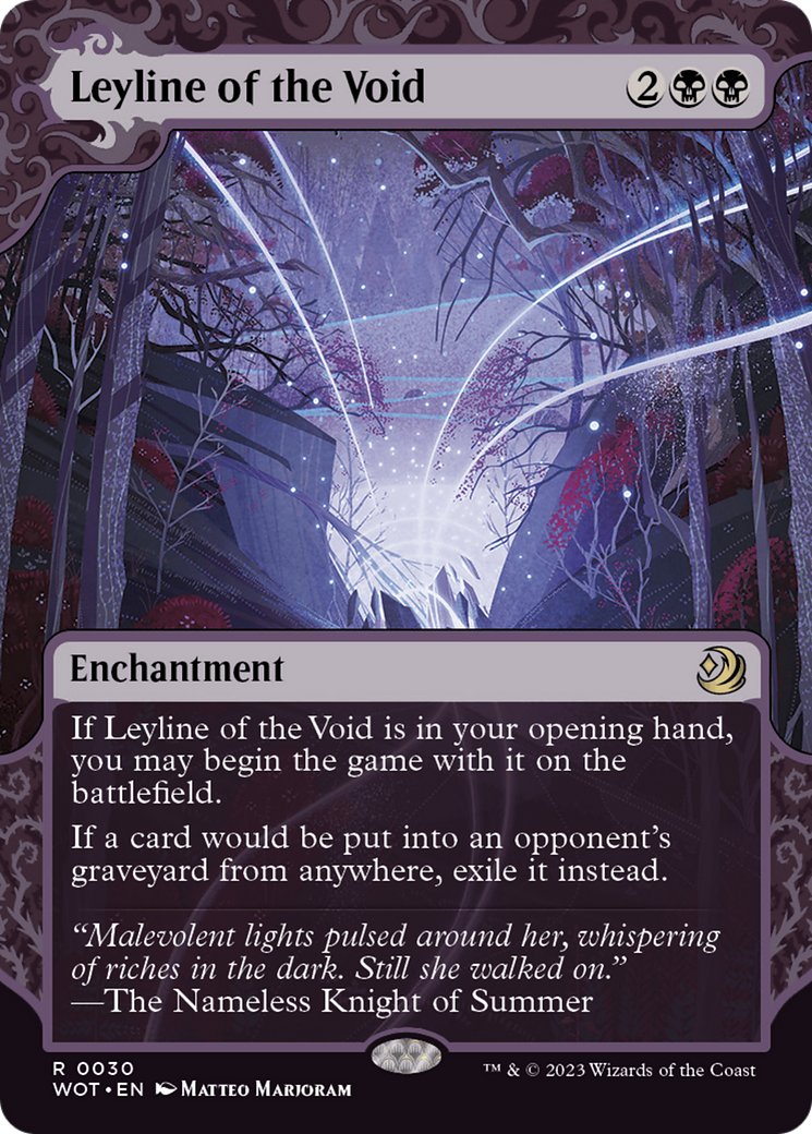 Leyline of the Void [Wilds of Eldraine: Enchanting Tales] | Good Games Modbury