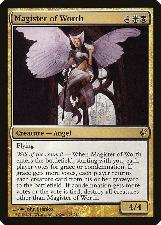 Magister of Worth 48/210 (Conspiracy)  - Foil | Good Games Modbury