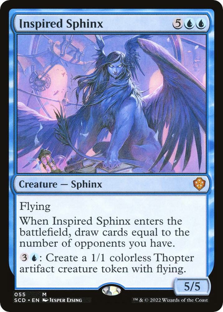 Inspired Sphinx 55/352 (Starter Commander Decks)  | Good Games Modbury