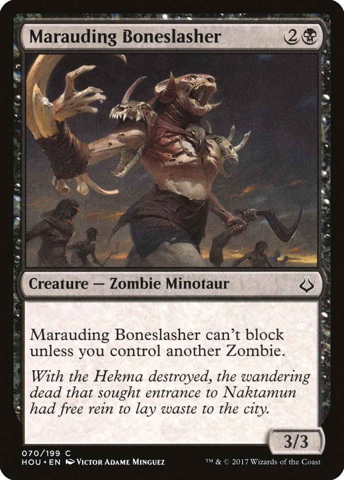 Marauding Boneslasher 70/199 (Hour of Devastation)  - Foil | Good Games Modbury