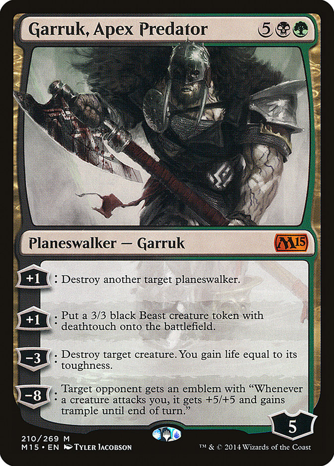 Garruk, Apex Predator [Magic 2015] | Good Games Modbury