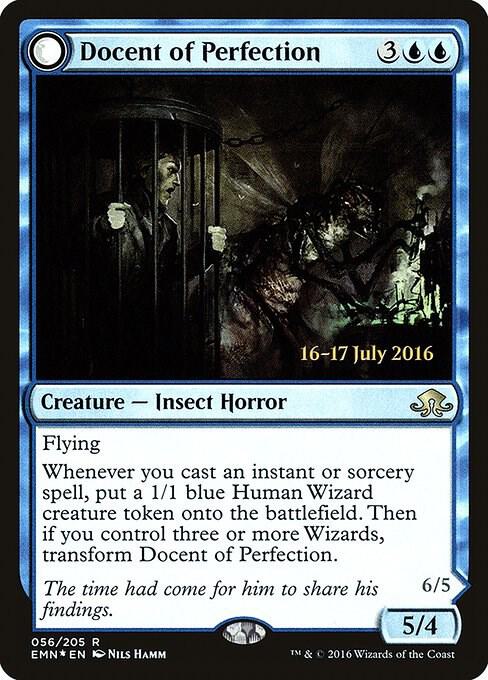 Docent of Perfection 56s/77 (Prerelease Cards)  - Foil | Good Games Modbury