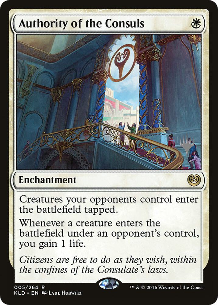 Authority of the Consuls 5 (Promo Pack: Core Set 2021)  - Foil | Good Games Modbury