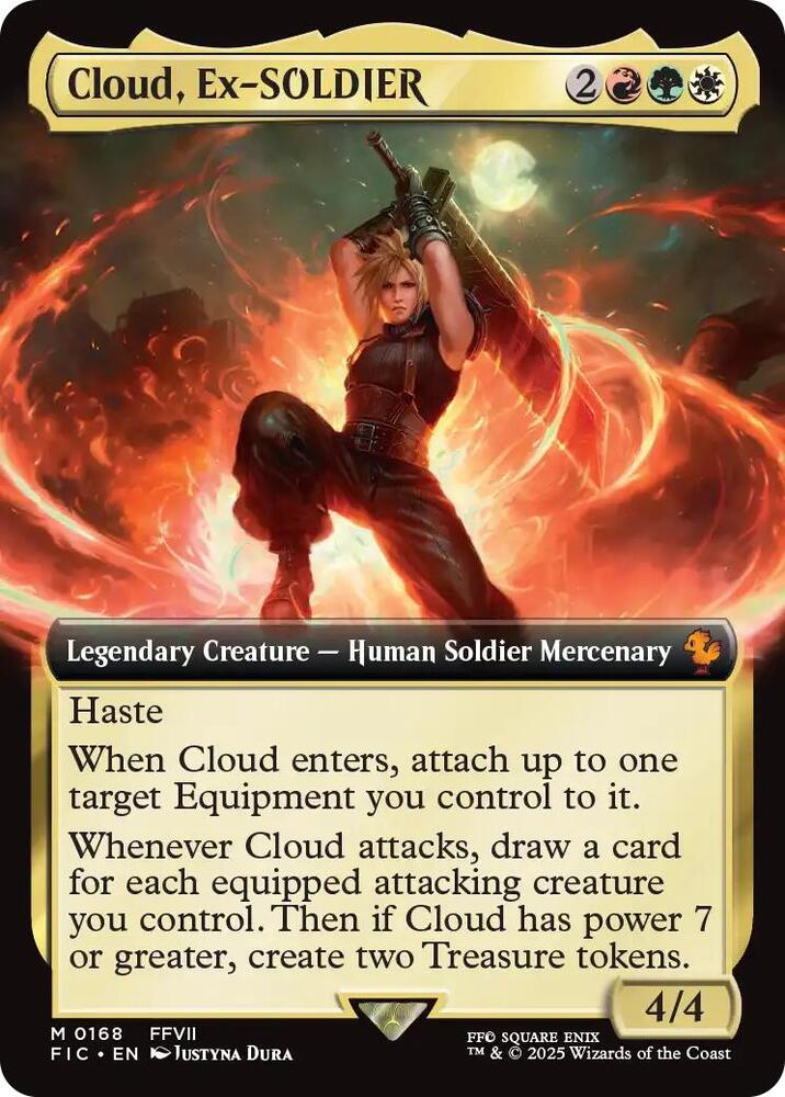Cloud, Ex-SOLDIER 168 (Commander: FINAL FANTASY)  - Extended Art | Good Games Modbury