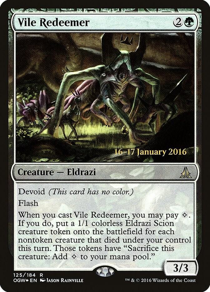 Vile Redeemer 125s/65 (Prerelease Cards)  - Foil | Good Games Modbury