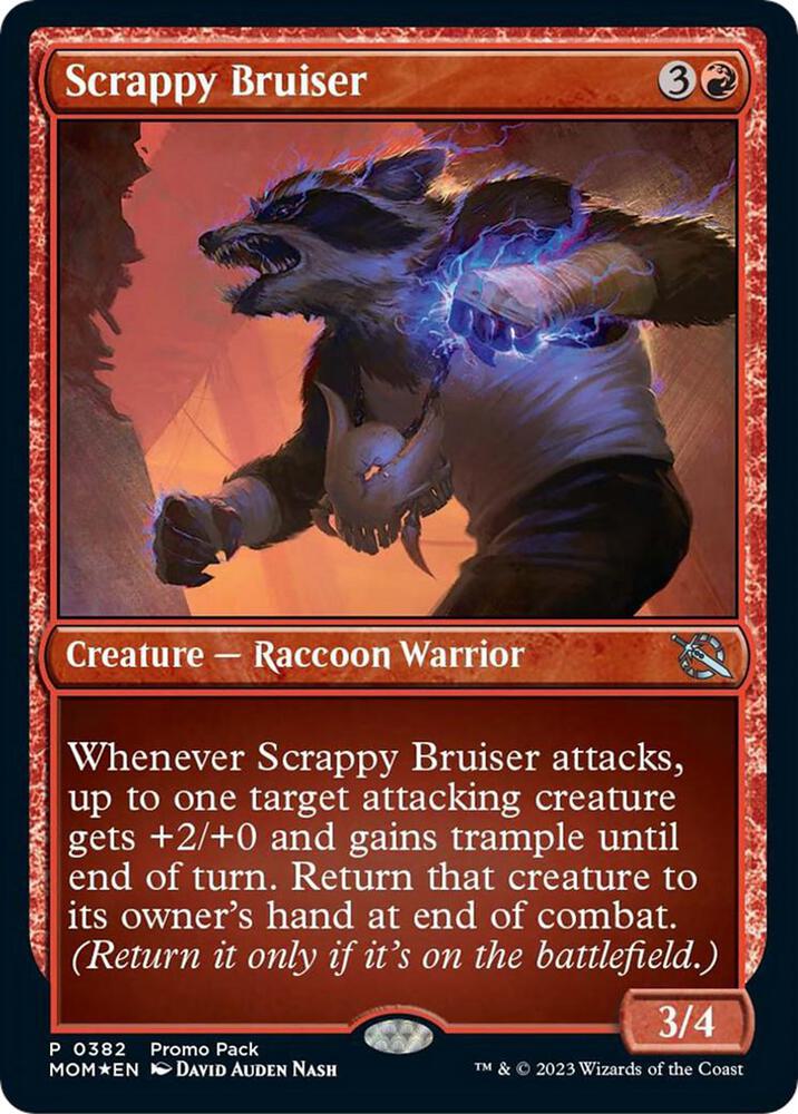 Scrappy Bruiser 382/291 (Promo Pack: March of the Machine)  | Good Games Modbury