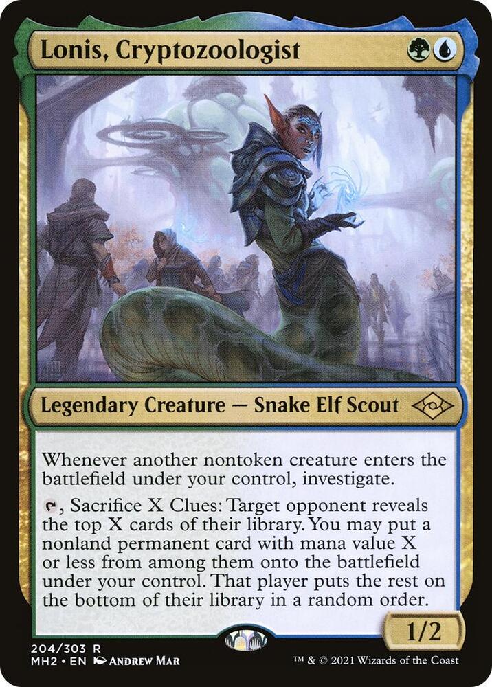 Lonis Cryptozoologist 204/303 (Modern Horizons 2)  | Good Games Modbury