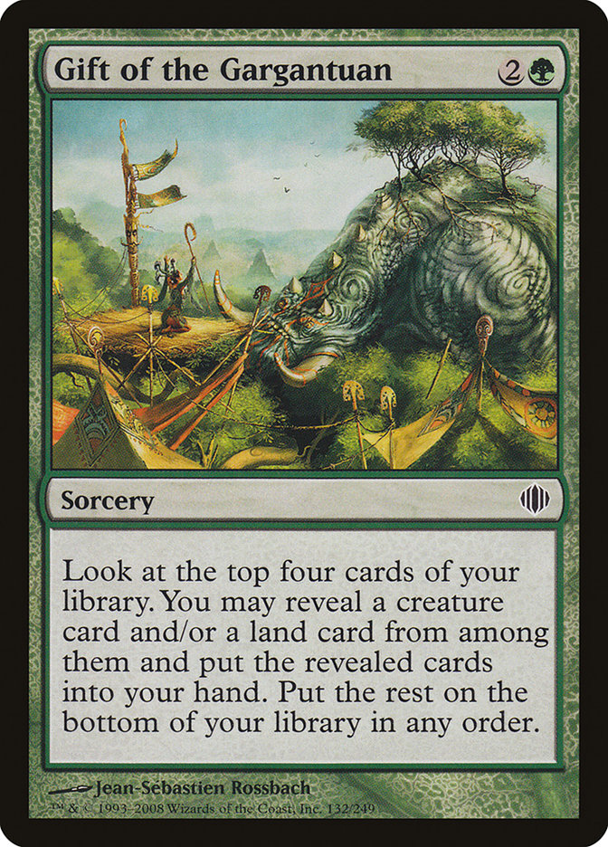 Gift of the Gargantuan 132/249 (Shards of Alara)  - Foil | Good Games Modbury