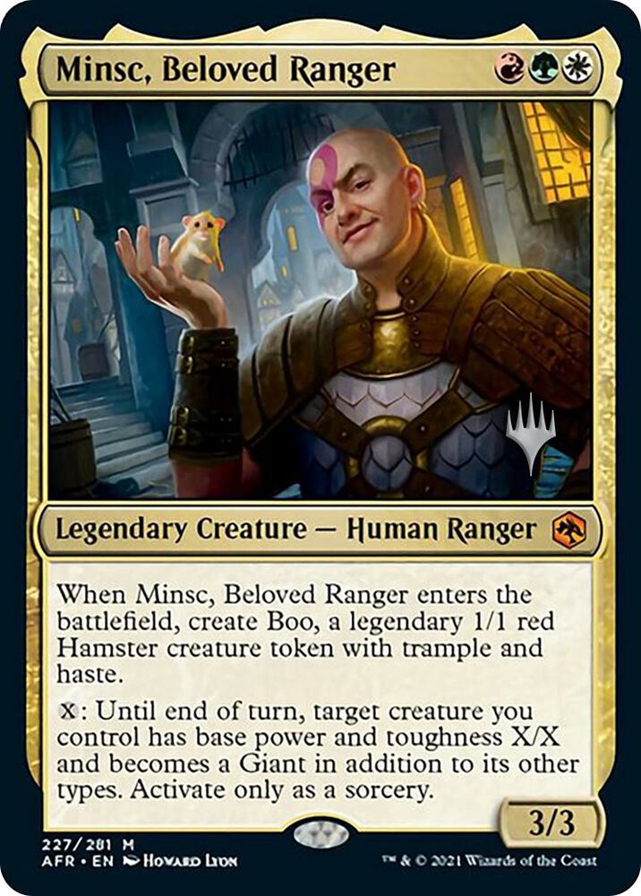 Minsc Beloved Ranger 227p/241 (Promo Pack: Adventures in the Forgotten Realms)  | Good Games Modbury
