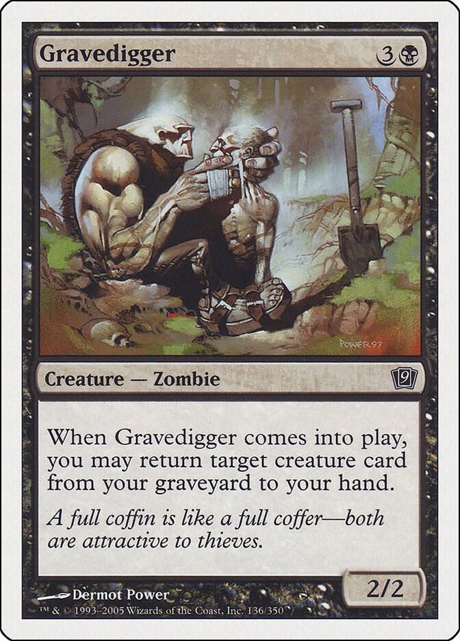 Gravedigger 136/350 (9th Edition)  | Good Games Modbury