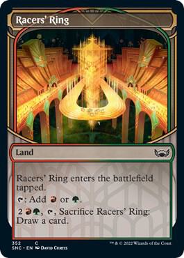 Racers Ring Showcase 352/281 (Streets of New Capenna)  - Foil | Good Games Modbury