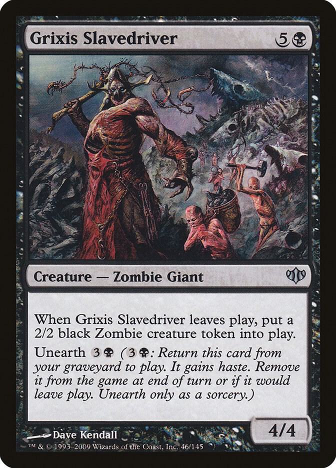 Grixis Slavedriver 46/145 (Conflux)  - Foil | Good Games Modbury
