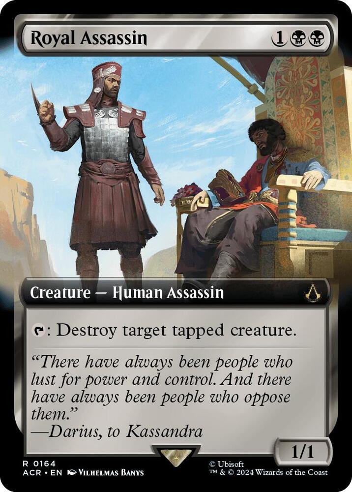 Royal Assassin 164 (Universes Beyond: Assassin's Creed)  - Extended Art Foil | Good Games Modbury