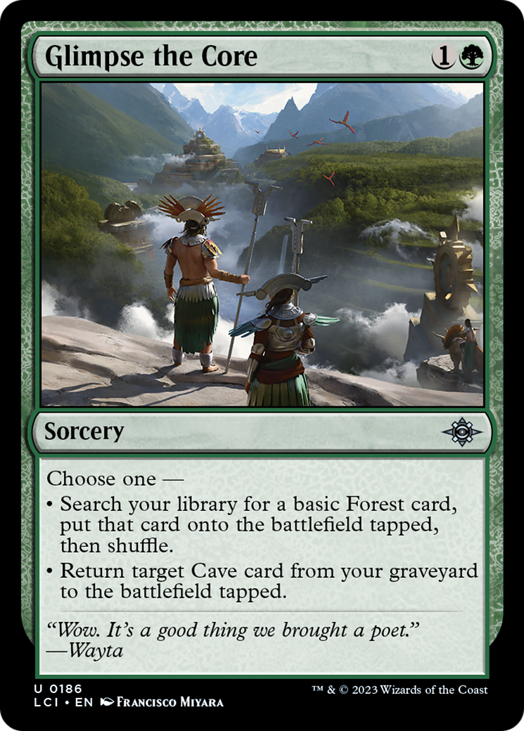 Glimpse the Core [The Lost Caverns of Ixalan] | Good Games Modbury