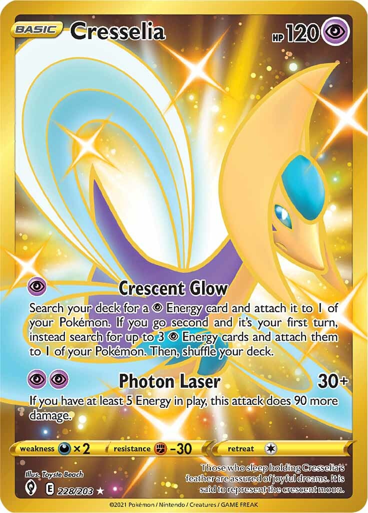 Cresselia (228/203) [Sword & Shield: Evolving Skies] | Good Games Modbury