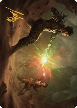 Brotherhoods End Art Card Gold Stamped Signature 19 (Art Series: The Brothers' War)  | Good Games Modbury