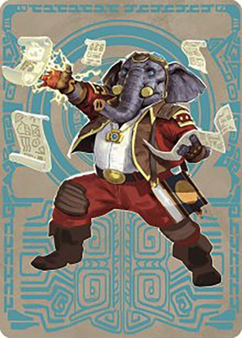 Quintorius Kand Art Card 65 81 65 (Art Series: The Lost Caverns of Ixalan)  | Good Games Modbury