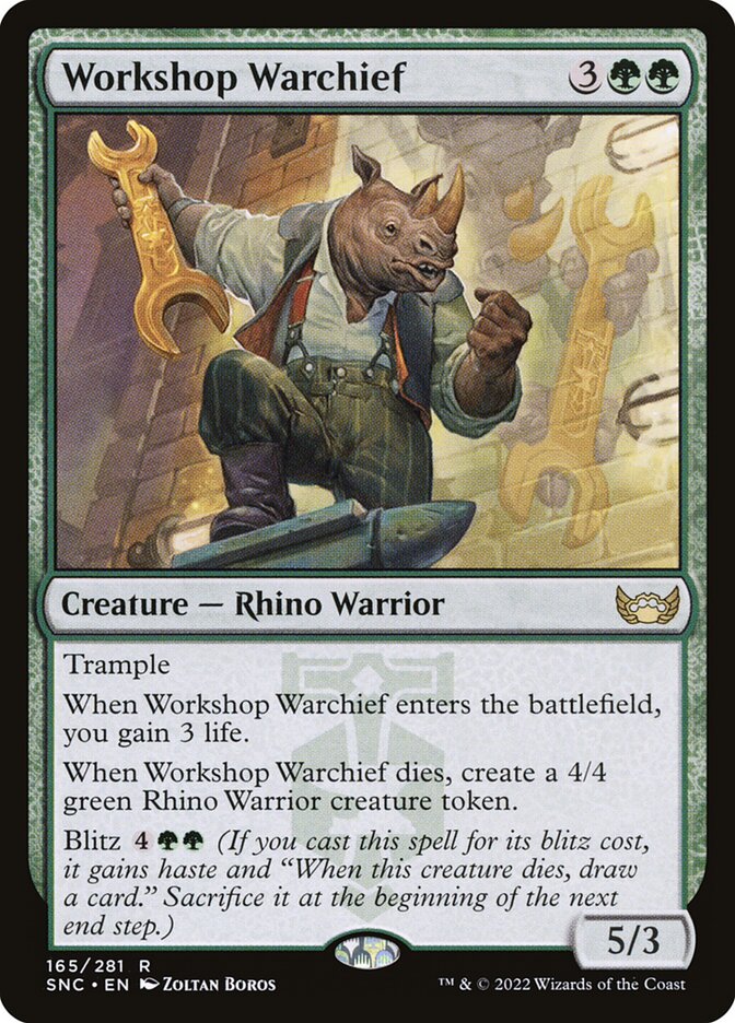 Workshop Warchief 165/281 (Streets of New Capenna)  | Good Games Modbury