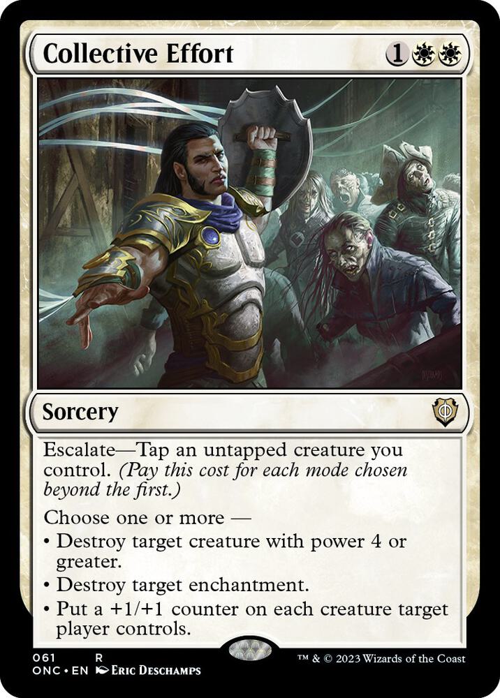 Collective Effort 61/28 (Commander: Phyrexia: All Will Be One)  | Good Games Modbury