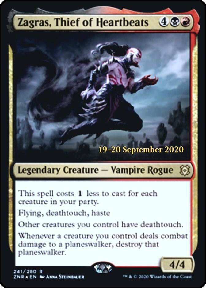 Zagras Thief of Heartbeats 241s/169 (Prerelease Cards)  - Foil | Good Games Modbury