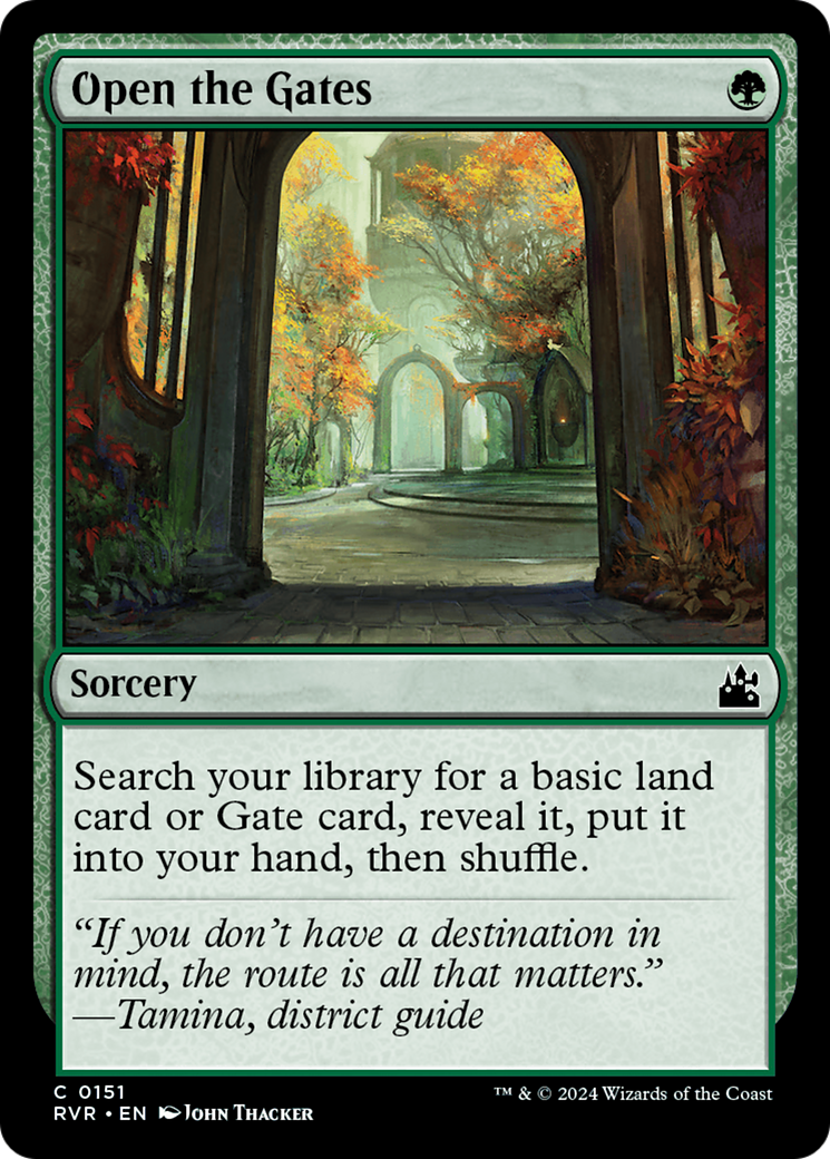 Open the Gates [Ravnica Remastered] | Good Games Modbury