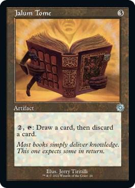 Jalum Tome 24/63 (The Brothers' War: Retro Frame Artifacts)  - Foil | Good Games Modbury