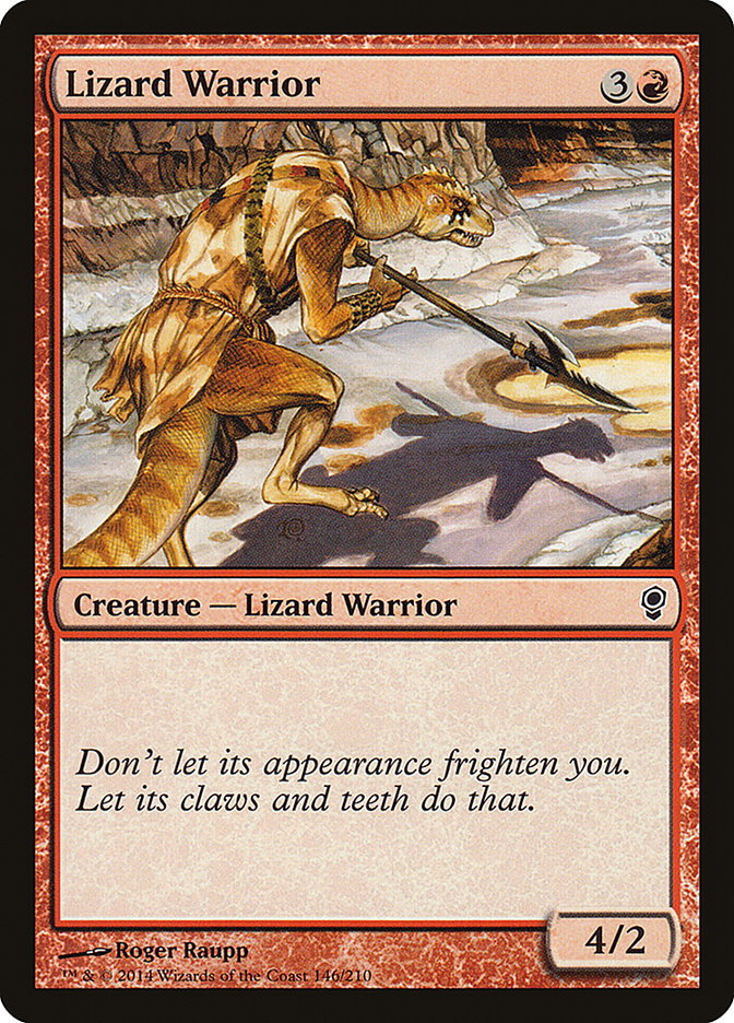Lizard Warrior 146/210 (Conspiracy)  - Foil | Good Games Modbury