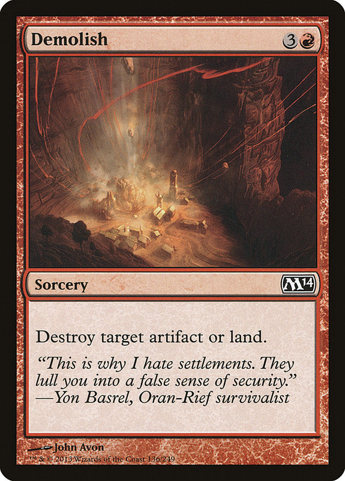 Demolish [Magic 2014] | Good Games Modbury