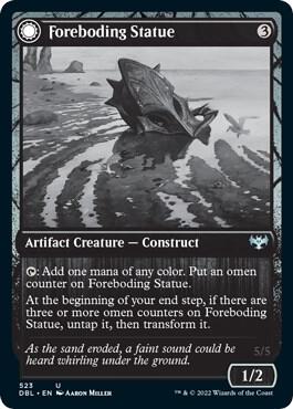Foreboding Statue 523/534 (Innistrad: Double Feature)  - Foil | Good Games Modbury