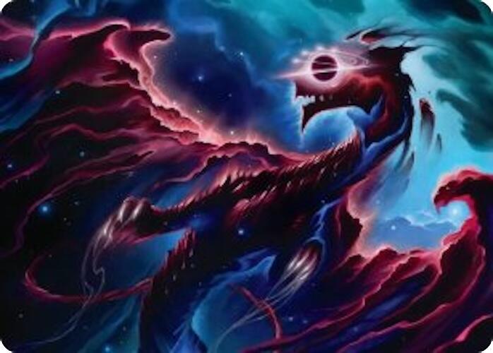 Nova Hellkite Art Card 18 54 18 (Art Series: Edge of Eternities)  | Good Games Modbury