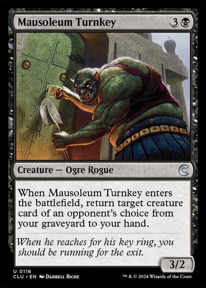 Mausoleum Turnkey 116/284 (Ravnica: Clue Edition)  | Good Games Modbury