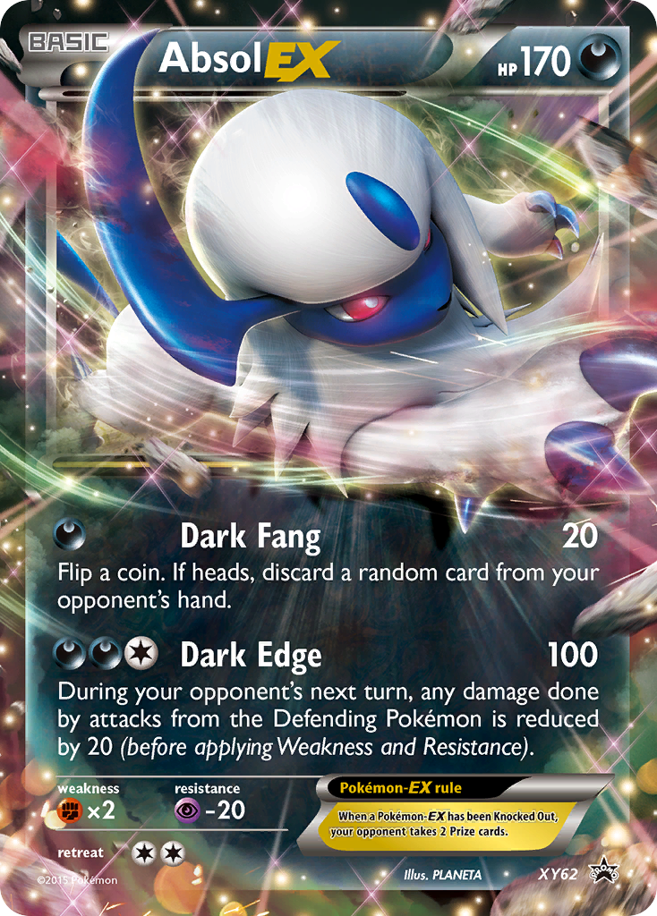 Absol EX (XY62) [XY: Black Star Promos] | Good Games Modbury