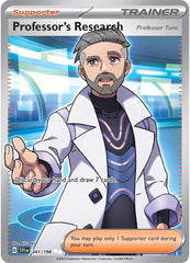 Professor's Research (Professor Turo) (241/198) [Scarlet & Violet: Base Set] | Good Games Modbury