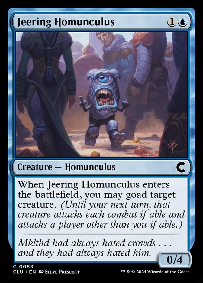 Jeering Homunculus 88/284 (Ravnica: Clue Edition)  | Good Games Modbury