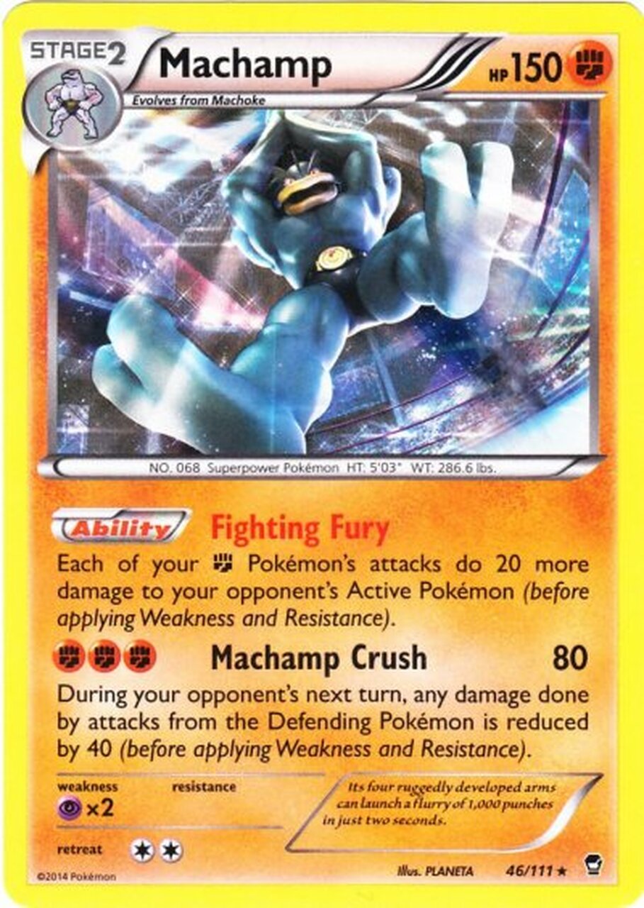 Machamp (46/111) [XY: Furious Fists] | Good Games Modbury