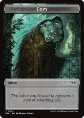 Copy // Manifest Double-Sided Token [Duskmourn: House of Horror Tokens] | Good Games Modbury