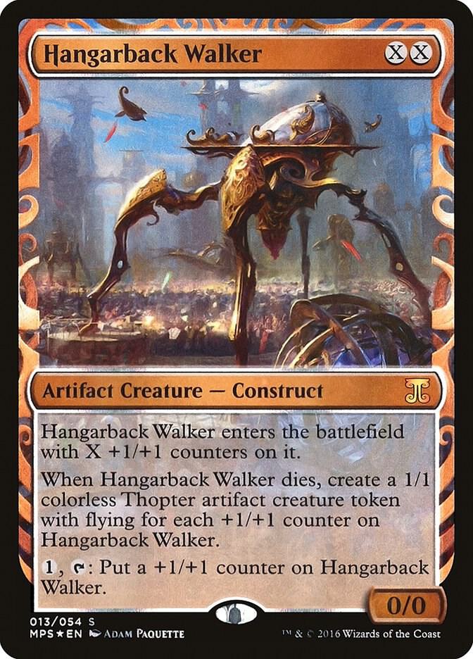 Hangarback Walker 13/54 (Masterpiece Series: Kaladesh Inventions)  - Foil | Good Games Modbury