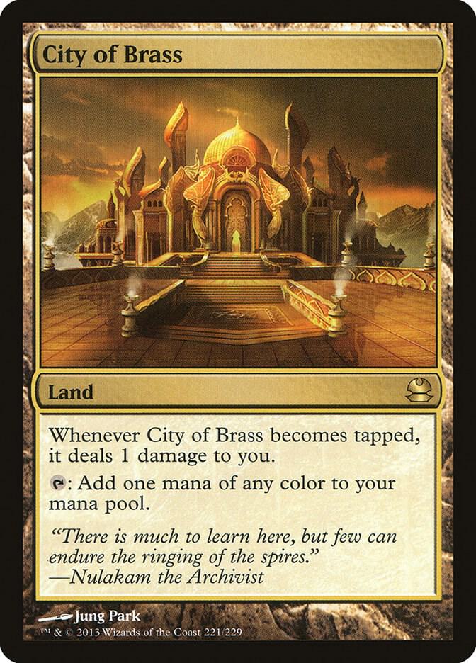 City of Brass 221/229 (Modern Masters)  | Good Games Modbury