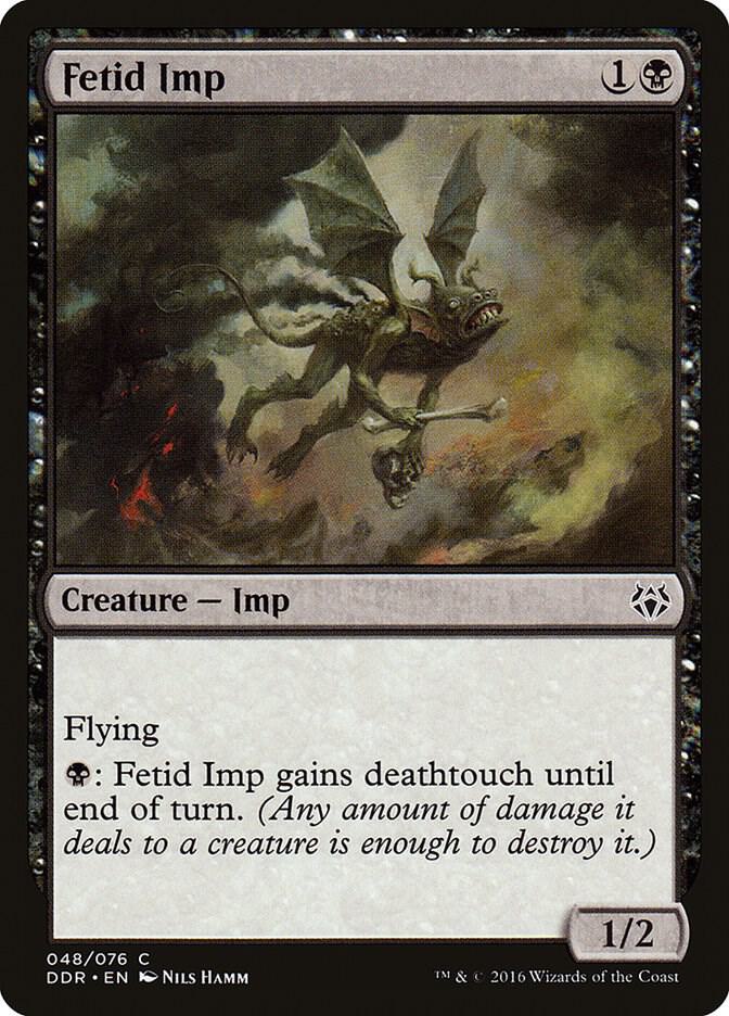 Fetid Imp 48/76 (Duel Decks: Nissa vs. Ob Nixilis)  | Good Games Modbury