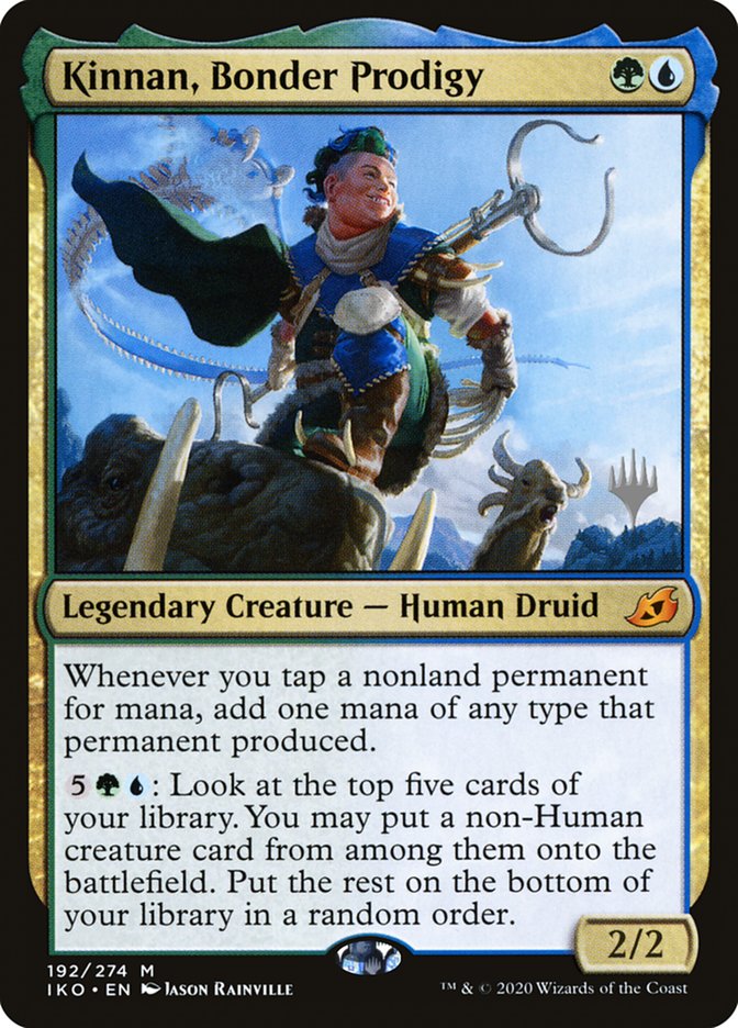 Kinnan, Bonder Prodigy (Promo Pack) [Ikoria: Lair of Behemoths Promos] | Good Games Modbury