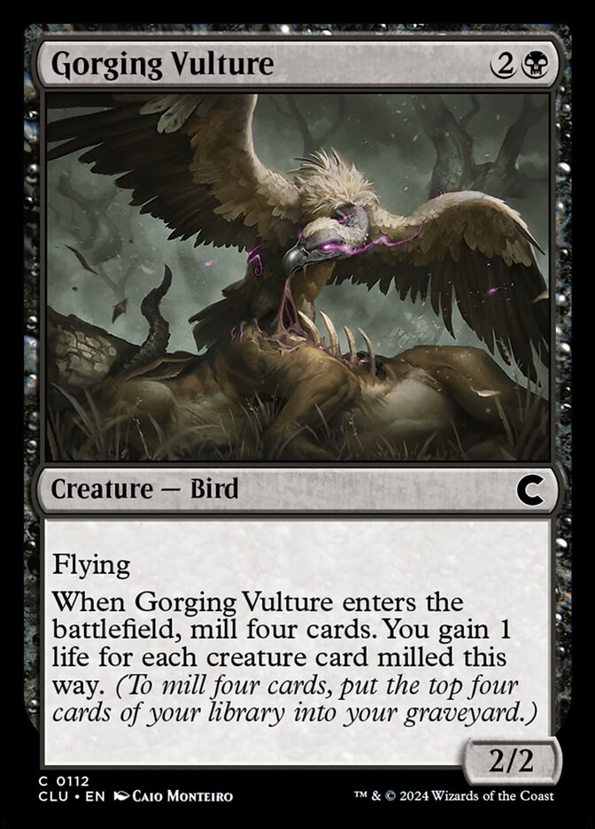 Gorging Vulture 112/284 (Ravnica: Clue Edition)  | Good Games Modbury