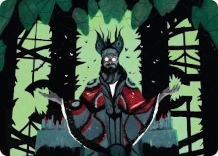 Victor Valgavoths Seneschal Art Card 23 54 23 (Art Series: Duskmourn: House of Horror)  | Good Games Modbury