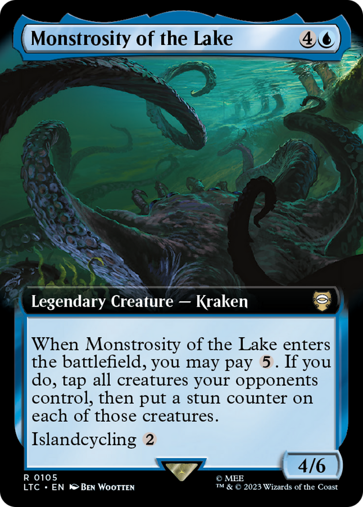 Monstrosity of the Lake (Extended Art) [The Lord of the Rings: Tales of Middle-Earth Commander] | Good Games Modbury