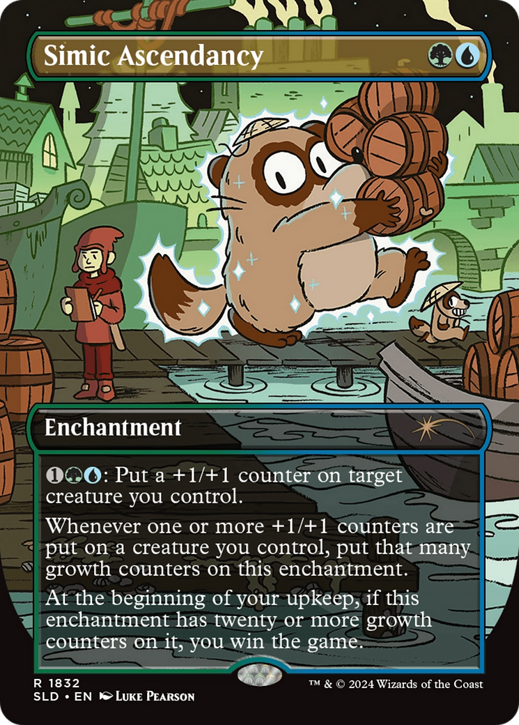 Simic Ascendancy (Rainbow Foil) [Secret Lair Drop Series] | Good Games Modbury