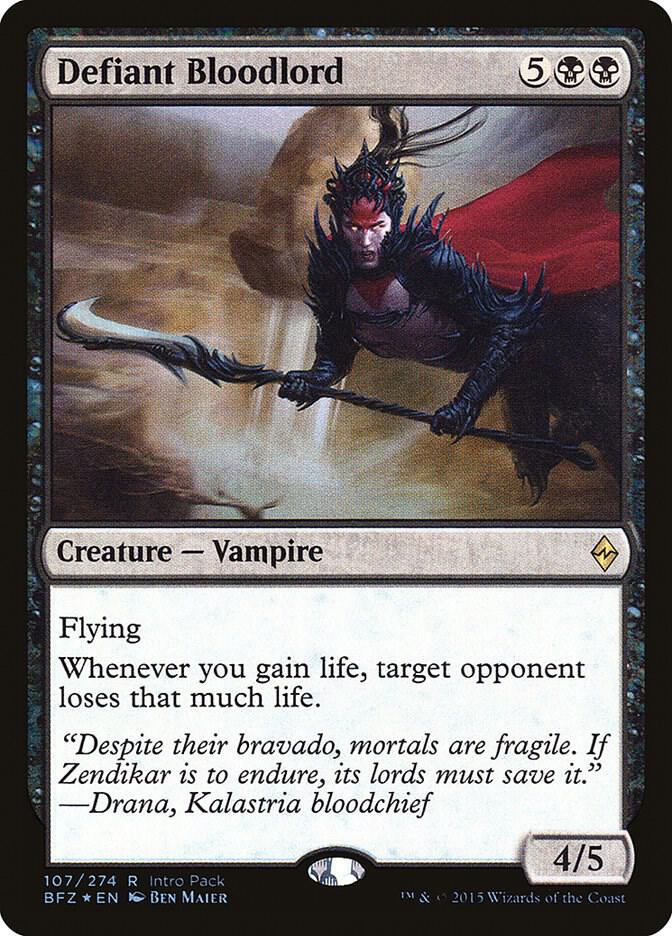 Defiant Bloodlord 107 (Unique and Miscellaneous Promos)  - Foil | Good Games Modbury