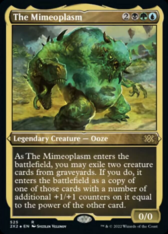 The Mimeoplasm (Foil Etched) [Double Masters 2022] | Good Games Modbury