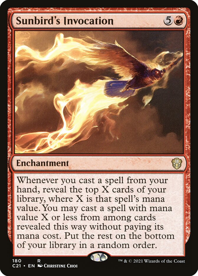 Sunbird's Invocation 180/81 (Commander 2021)  | Good Games Modbury